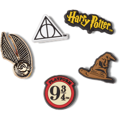 Women / Men / Kids Crocs - Harry Potter Symbol 5 Pack Jibbitz™ charms