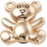 Women / Men Crocs - Gold Teddy Bear Jibbitz Shoe Charm