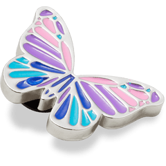 Women / Men Crocs - Multi Purple Butterfly Jibbitz Shoe Charm