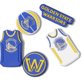 Women / Men Crocs - NBA Golden State Warriors 5 Pack Jibbitz™ charms