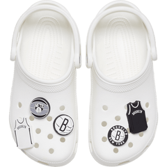 Women / Men Crocs - NBA Brooklyn Nets 5 Pack Jibbitz™ charms