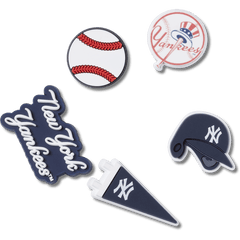 Women / Men / Kids Crocs - MLB New York Yankees 5 Pack Jibbitz™ charms