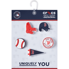 Women / Men / Kids Crocs - MLB Boston Red Sox 5pck Jibbitz™ charms