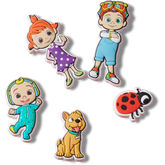 Women / Men / Kids Crocs - Cocomelon 5 Pack Jibbitz™ charms
