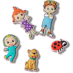 Women / Men / Kids Crocs - Cocomelon 5 Pack Jibbitz™ charms