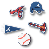 Women / Men Crocs - MLB Atlanta Braves 5 Pack Jibbitz™ charms