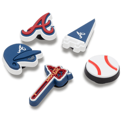 Women / Men Crocs - MLB Atlanta Braves 5 Pack Jibbitz™ charms