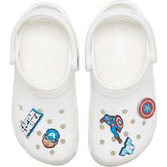 Women / Men / Kids Crocs - Captain America 5 Pack Jibbitz™ charms