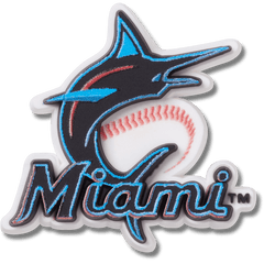 Women / Men Crocs - MLB Miami Marlins Jibbitz™ charms