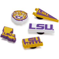 Women / Men Crocs - LSU 5 Pack Jibbitz™ charms