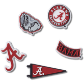 Women / Men Crocs - University of Alabama 5 Pack Jibbitz™ charms