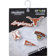 Women / Men / Kids Crocs - University of Texas 5 Pack Jibbitz™ charms