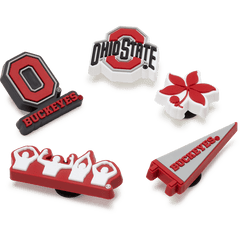Women / Men Crocs - Ohio State University 5 Pack Jibbitz™ charms