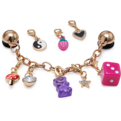 Women / Men / Kids Crocs - Custom Charm Chain 5 Pack Jibbitz™ charms