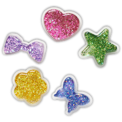 Women / Men Crocs - UV Changing Squish 5 Pack Jibbitz™ charms