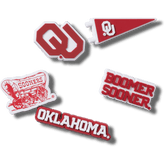 Women / Men / Kids Crocs - Univ of Oklahoma 5 Pack Jibbitz™ charms