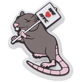 Women / Men Crocs - NYC Rats Run the City Jibbitz™ charms