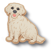 Women / Men Crocs - b'Golden Retriever Puppy Jibbitz Shoe Charm'