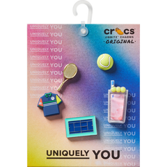 Women / Men Crocs - Day at The Tennis Court 5 Pack Jibbitz™ charms