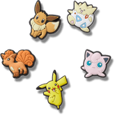 Women / Men Crocs - Pokemon Character 5 Pck Jibbitz™ charms