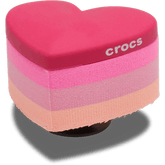 Women / Men Crocs - Stacked Pink Heart Jibbitz™ charms