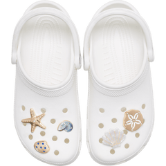 Women / Men Crocs - Gold Seashell 5 Pack Jibbitz™ charms