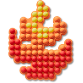 Women / Men Crocs - Beaded Flame Jibbitz™ charms