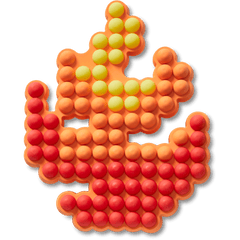 Women / Men Crocs - Beaded Flame Jibbitz™ charms