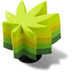 Women / Men Crocs - Stacked Hemp Leaf Jibbitz™ charms