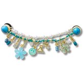 Women / Men / Kids Crocs - Blue Adjustable Charm Chain Jibbitz™ charms