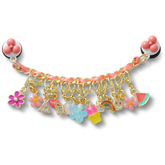 Women / Men / Kids Crocs - Pink Adjustable Charm Chain Jibbitz™ charms