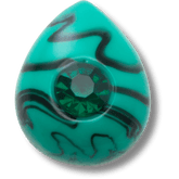 Women / Men Crocs - Emerald May Birthstone Collection Jibbitz™ charms