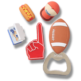 Women / Men Crocs - Tailgate 5 Pack Jibbitz™ charms