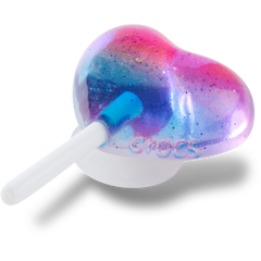Women / Men Crocs - Jelly Heart Lollipop Jibbitz™ charms