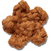 Women / Men Crocs - Crafted Crochet Brown Star Jibbitz™ charms