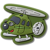 Women / Men Crocs - Military Helicopter Jibbitz™ charms