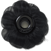 Women / Men Crocs - Black Chiffon Grommet Jibbitz™ charms