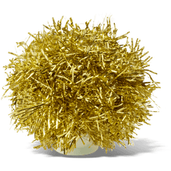 Women / Men Crocs - Gold Tinsel Pom Jibbitz™ charms
