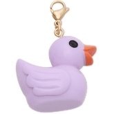 Women / Men / Kids Crocs - Purple Rubber Duck Charm Jibbitz Shoe Charm