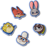 Women / Men / Kids Crocs - b'Disney Zootopia 2 5 Pack Jibbitz Shoe Charm'