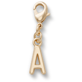 Women / Men / Kids Crocs - Gold Letter A Charm Jibbitz™ charms
