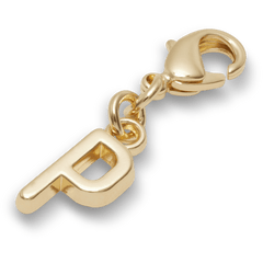 Women / Men / Kids Crocs - Gold Letter P Charm Jibbitz™ charms