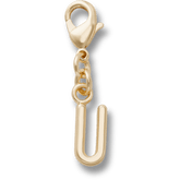 Women / Men / Kids Crocs - Gold Letter U Charm Jibbitz™ charms