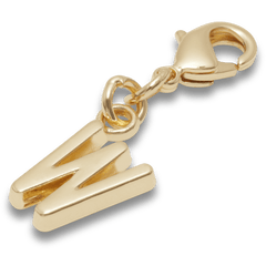 Women / Men / Kids Crocs - Gold Letter W Charm Jibbitz™ charms