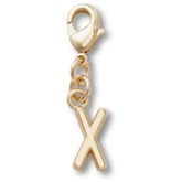 Women / Men / Kids Crocs - Gold Letter X Charm Jibbitz™ charms