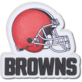 Women / Men Crocs - NFL Cleveland Browns Logo Jibbitz™ charms