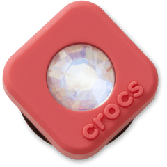 Women / Men Crocs - Red Square PVC SMT Gem Jibbitz™ charms