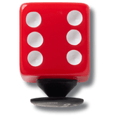 Women / Men Crocs - Red Dice Jibbitz™ charms