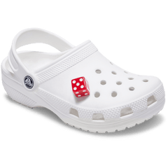 Women / Men Crocs - Red Dice Jibbitz™ charms