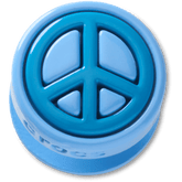 Women / Men Crocs - Blue Peace Sign Icon Jibbitz™ charms